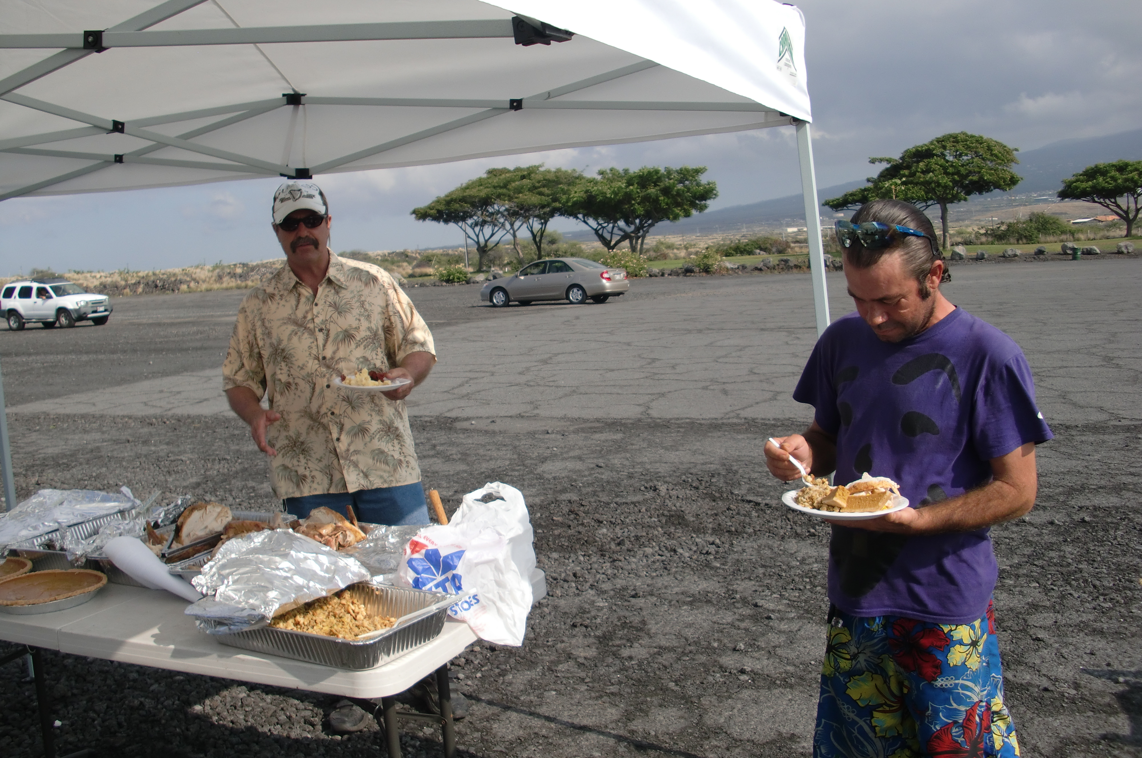 Outreach Feeding at Old Airport Park